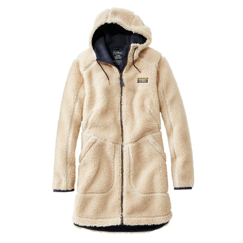 L.L.BEAN mountain pile sherpa fleece jacket
